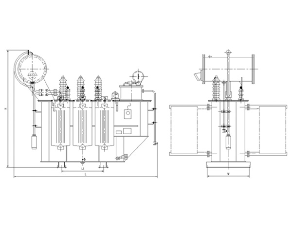 三相油浸式變壓器10 三相油浸式變壓器10